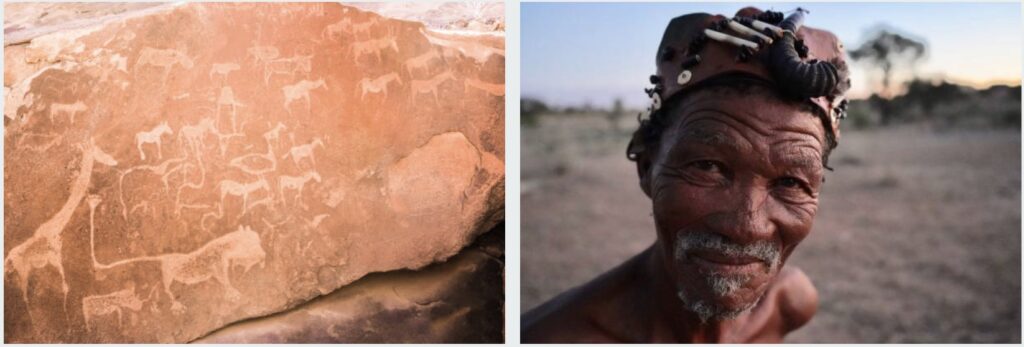 The Khoikhoi's diet was supplemented by their livestock